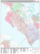 Newport News Digital Map Premium Style